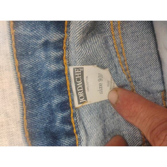 Vintage Jordache Mini Jorts Size 9/10 High Waisted Mom Daisy Dukes Y2k Short Fit - Picture 6 of 11